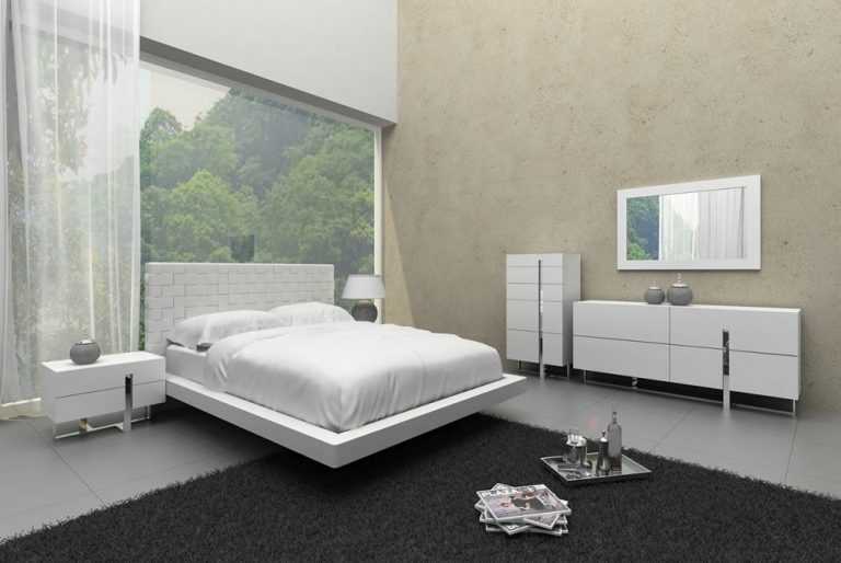 Комплект мебели для спальни белый